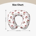 thumbnail image 5 of KLL Different Mushrooms Pattern Memory Foam Cervical Neck Pillow Versatile U-Shaped Pillows for Home/Office/Camping/Travelling/Soft Washable Cover, 5 of 8