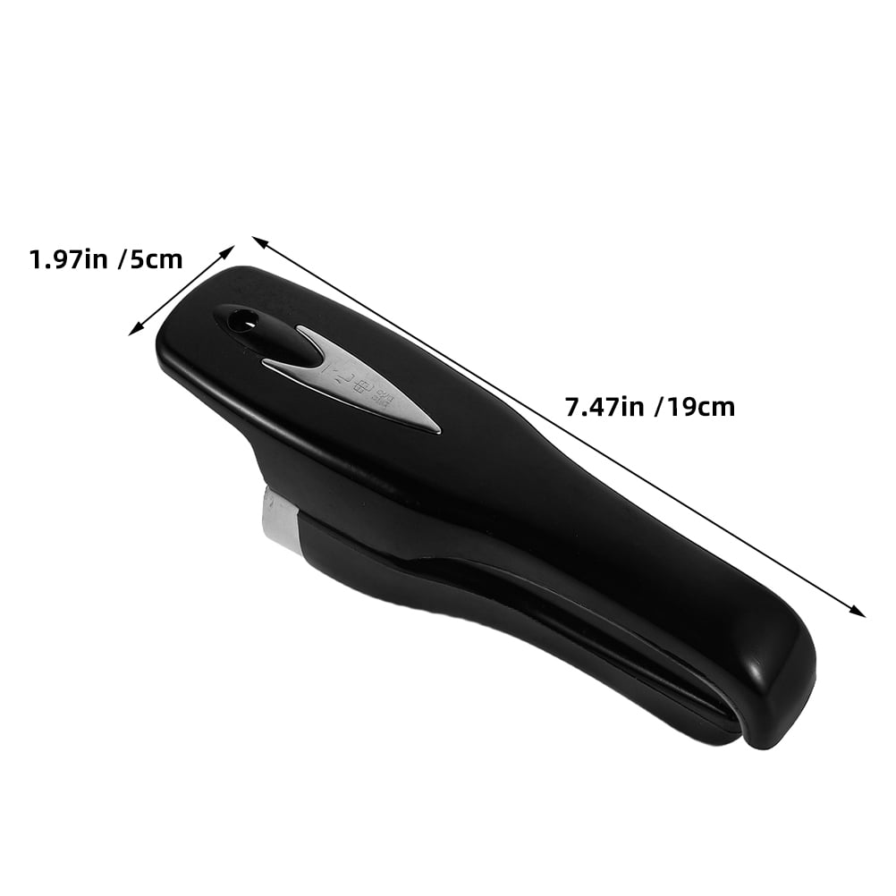 ROMANSENTIAL Detachable Pressure Cooker Grip Black Plastic Easy Installation 2Pcs