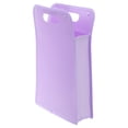 thumbnail image 1 of Unique Bargains Dossier Extensible A4 en Plastique Organiseur de Fichiers Accordéon avec Bouton-Pression, Violet, 1 of 5