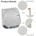 thumbnail image 6 of KUIFORTI American Flag Sun Shade Car Windshield Automotive Sun Shield 66.53"x34.44" Sun Blocker for Car, SUV, Truck, Sedan, Premium Reflective Material Blocks 98% Solar Radiation, Beach Palm Trees, 6 of 6
