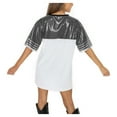 thumbnail image 3 of Women's Gameday Couture  White Arkansas Razorbacks Full Sequin Jersey Dress, 3 of 4