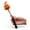 Orange, variant on Pumpkin Lantern Hand Crank Light Sticks, Glowing Halloween Party Favors with Jack O Lantern Design, Portable Light Wands for Costume Events, Bar Displays, Night Gatherings & Seasonal Decor