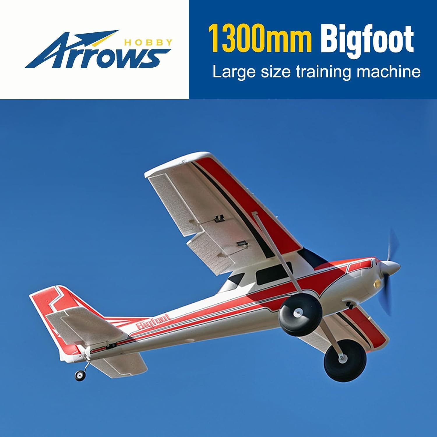 Arrows RC 1300mm Plane PNP with Vector Stabilization (No Battery,Charger,Radio)