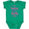 thumbnail image 3 of Inktastic Sassy Since Birth, Sassy, Sassy Girl, Arrow, Hearts Girls Baby Bodysuit, 3 of 5