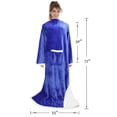 thumbnail image 4 of Catalonia Wearable TV Blanket with Sleeves Arms Warm Micro Plush Sherpa Fleece for Adult Large Wrap Throw Robe 72 x 55”, 4 of 6