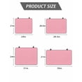 thumbnail image 4 of Stove Top Covers for Electric Stove, Pink Glass Stovetop Cover Protector, Pure Pink Induction Cooktop Protector Oven Mat for Kitchen Countertop 36"x21", 4 of 8