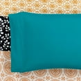 thumbnail image 7 of Lush Decor Bohemian Stripe Soft Sheet Set Turquoise/Orange 6Pc King, 7 of 7