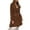 Camel, variant on LUXUR Ladies Notch Lapel Overcoats Mid Length Travel Wool Pea Coat Camel XL
