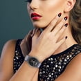 thumbnail image 4 of Paquete de 3 correas de nailon de repuesto para reloj con gancho transpirable, compatibles con Samsung Watch, elásticas deportivas trenzadas ajustables, 4 of 8