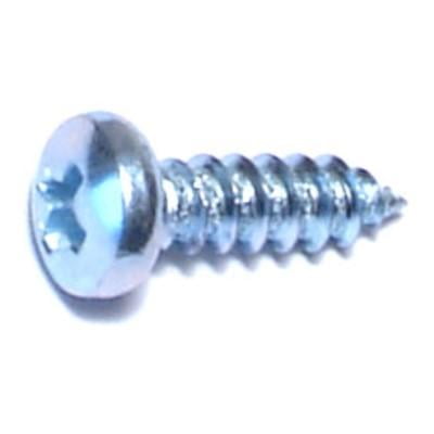 

#4 x 3/8 Zinc Phillips Pan Head Sheet Metal Screws SMSPS-073 (100 pcs)