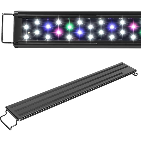LED Aquarium Light Full Spectrum for 48 Inch to 54 Inch Fish Tank Light Fresh Water