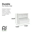 thumbnail image 2 of PJ Wood Multi-Functional Bookcase, Store or Display Books of Different Sizes, 2 of 11