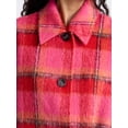 thumbnail image 3 of Free Assembly Women's and Women's Plus Long Wool Blend Coat, Sizes XS-4X, 3 of 8