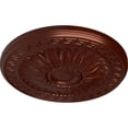 thumbnail image 3 of Ekena Millwork 20"OD x 1 3/8"P Randee Ceiling Medallion (Fits Canopies up to 3 7/8"), Hand-Painted Antique Copper, 3 of 6