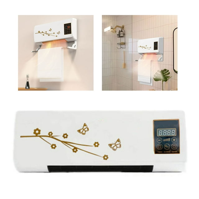 Chauffage Mural, Télécommande d'Affichage Numérique Chauffage Mural Haute Efficacité pour la Maison
