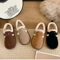 thumbnail image 5 of Women'S Plush Round Toe Slip on Orthopedic Shoes,Warm Fuzzy Lined Casual Soft Sole Shoes,Warm Cotton Shoes,Fashion Warm Anti Slip Flats Ankle Boot, 5 of 8