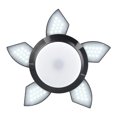 thumbnail image 1 of Bombilla LED Deformable iluminación Solar de interior luces telescópicas con carga Wdftyju USB ajustable para almacén y taller, 1 of 7