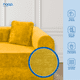 thumbnail image 4 of SOFA CAMA TEDDY CATCH MUSTARD, 4 of 8