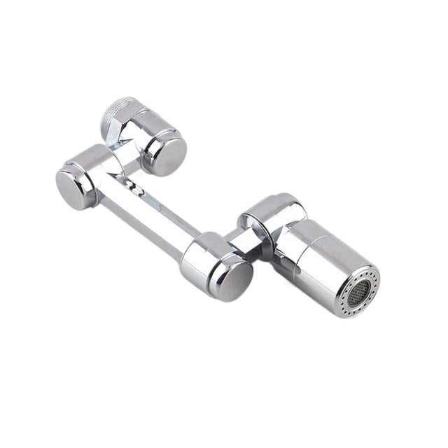 Universal 1080° Swivel Extender Faucet Aerator Plastic Splash Filter Kitchen Washbasin Faucet Aerator Nozzle Robot Arm ,Water Saving