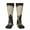 2 Black-2, variant on Western Desert Cowboy Print Long Socks,Novelty Design Socks Gift for Men and Women,Crew Socks,Calf Socks