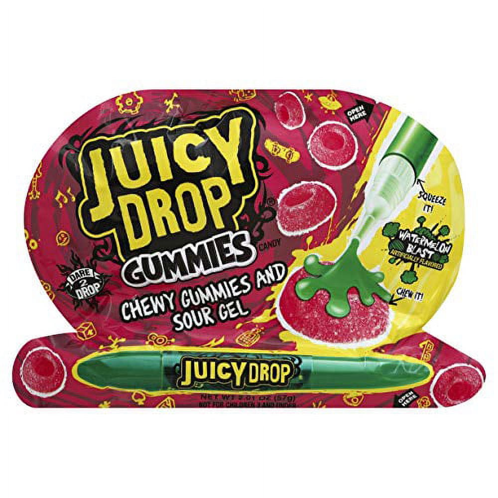 Juicy Drop Gummy Candy 16 Count Easter Variety Pack - Sweet Candy & Sour Gel In Assorted Fruity Flavors