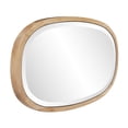 thumbnail image 6 of Tyler Dillon Oval Beveled Wall Mirror with Polished Wood Frame - 26"H x 15.75"W, 6 of 10