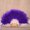 Purple, variant on LnjYIGJ Hot Wedding Showgirl Dance Elegant Large Feather Folding Hand Fan Decor Decal Black