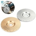 thumbnail image 4 of Deago 85mm Carbide Wood Sanding Carving Shaping Disc For Angle Grinder Grinding Wheel (Silver), 4 of 8