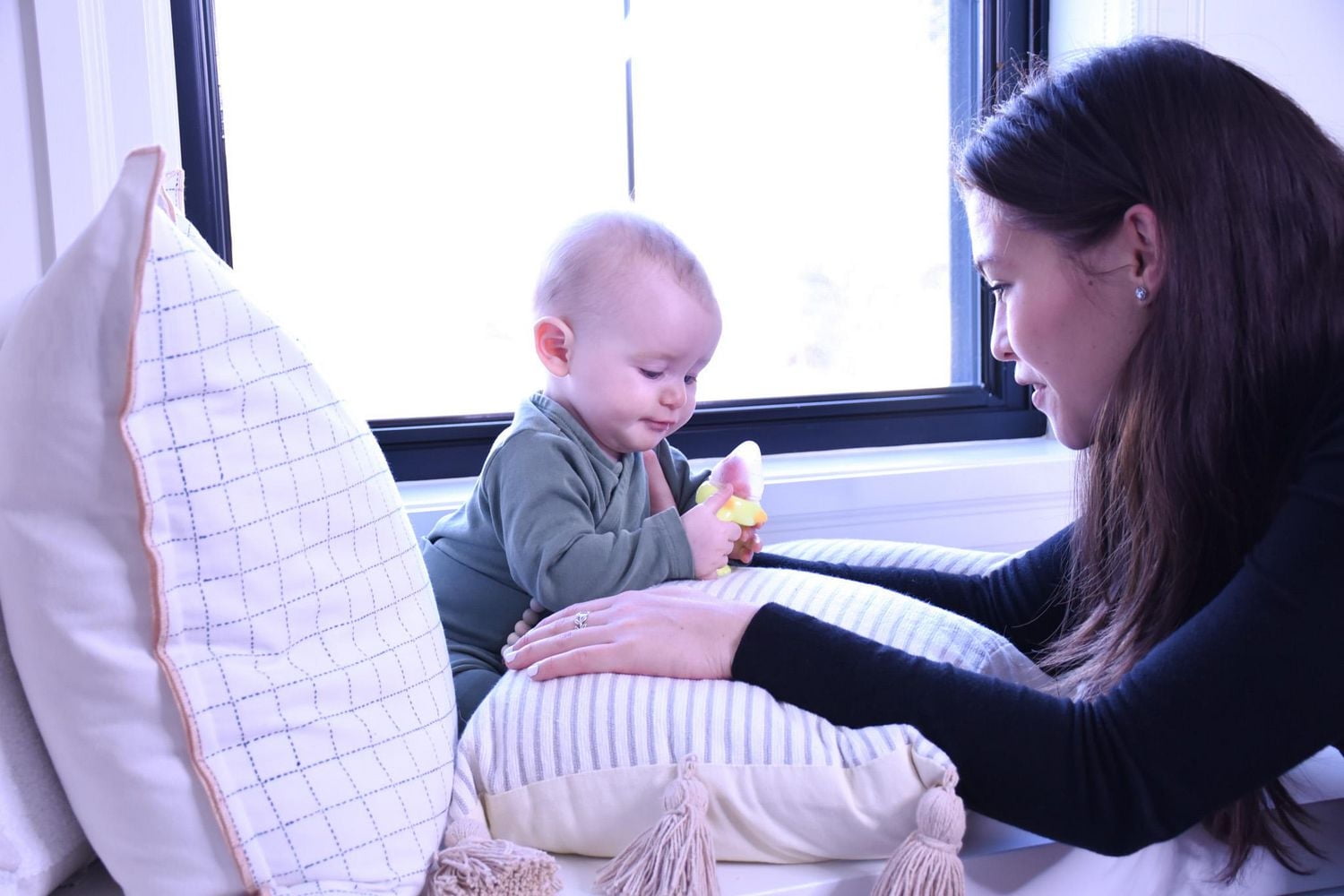 Melii Silicone Duck Fresh Food Feeder & Teether for Baby – BPA Free, Dishwasher & Microwave Safe