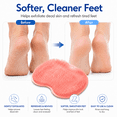 thumbnail image 6 of Upgraded Silicone Massage Bath Mat, 2026 Upgrade Shower Foot Scrubber Mat with Strong Suction Cups for Exfoliating Body Wash on Feet, Back & Multiple Areas, 6 of 7
