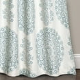 thumbnail image 3 of Lush Decor Evelyn Medallion Room Darkening Window Curtain Set, 3 of 4