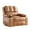 Vintage Leather, variant on Hetoy Oversized 27" Recliner Chairs with Heat and Massage - 360° Swivel Lazy Recliner Chair for Adults- Manual Rocking Chair with Cup Holder for Living Rooms, Bedrooms and Nurseries，Brown