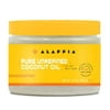Alaffia Pure Unrefined Coconut Oil. Hydrates Skin and Hair with Restorative Vitamins and Minerals with Coconut Extract. Fair Trade, Cruelty Free, No Parabens, Vegan. 11 Oz