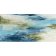 thumbnail image 2 of Meagher, Megan 32x18 Black Ornate Wood Framed with Double Matting Museum Art Print Titled - Ocean Flow II, 2 of 4