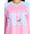 thumbnail image 2 of Hello Kitty Women's Short Sleeve Varsity Graphic Tee, Sizes XXS-XXL, 2 of 5