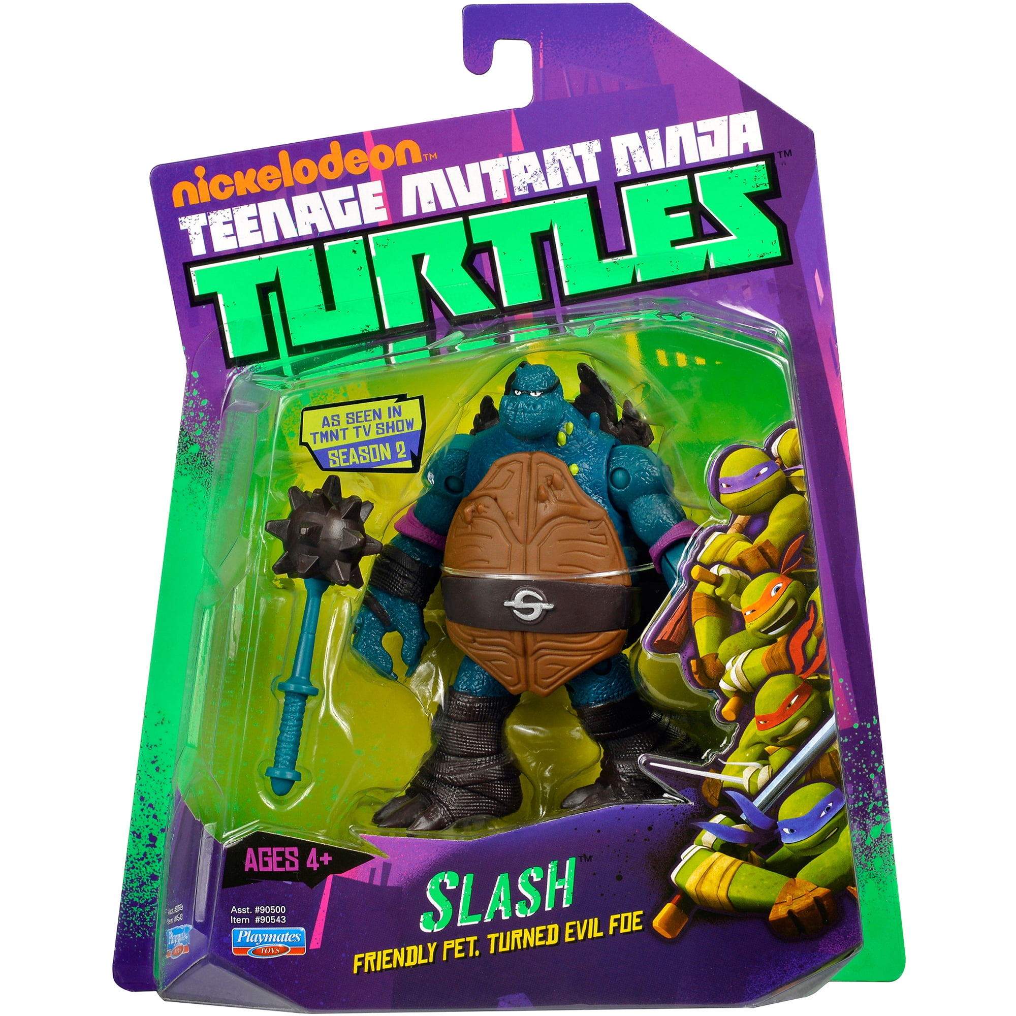 Nickelodeon Teenage Mutant Ninja Turtles TMNT Slash Figure 2014 for sale online