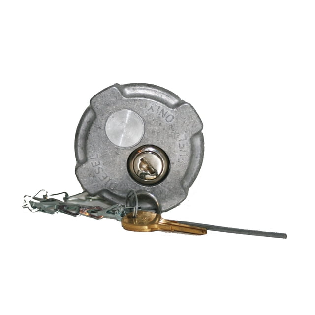 Fuel Tank Accessories Locking 2 1/4" Diesel Fuel Cap for Reefer/International MD Semi Trucks