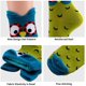 thumbnail image 3 of Calcetines divertidos para mujer Lindo gato Animales Divertido Funky Novedad Algodón Regalos Búho multicolor Jormftte WRQX-446-2, 3 of 6