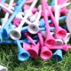thumbnail image 1 of Titular De Tee De Golf 50pcs Ball Nail Portable Golf Ball Nail Tees Ayudas para entrenamiento deportivo (Multicolor) Likrtyny Para Estrenar, 1 of 6