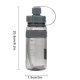 thumbnail image 2 of Botella de deporte de viaje al aire libre para niños y estudiantes con correa de vaso de agua de plástico con espacio de paja para PC Wmkox8yii jkg6043, 2 of 6