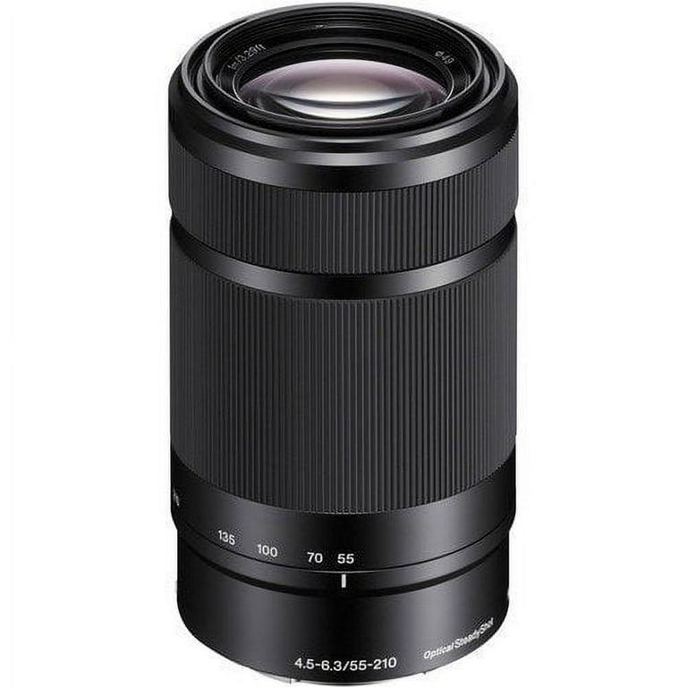 Sony E 55-210mm (SEL55210) F4.5-6.3 OSS Lens for Sony E-Mount