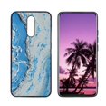 thumbnail image 1 of Compatible with LG K40 Phone Case, Blue-Marble-57 Case Silicone Protective for Teen Girl Boy Case for LG K40, 1 of 1