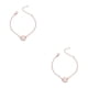 thumbnail image 1 of Qarigey A-Z Cadena Alfabeto Pulsera Letras Redondas Colgante Señora Retro Brazaletes Chica Mujer Joyería Type3 NO3, 1 of 6