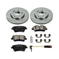 thumbnail image 3 of Power Stop Front Stock Replacement Brake Pad and Rotor Kit KOE3048, 3 of 8