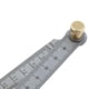 thumbnail image 3 of Calibrador de Espesores de Soldadura Cónica de material acero Inoxidable, Calibre, Regla de Profundidad, Agujero de 1 a 15 Mm, para Construcción, Riel, 3 of 7