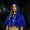 #0621-Blue, variant on Women Sequin Irregular Poncho Shawl Satin Trim Sparkly Cape Evening Party Formal Dress Cover Up Purple Free Size Gift