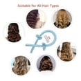 thumbnail image 5 of Heatless Hair Curlers You Can Sleep In, Soft No Heat Curlers Headband Hair Curling Ribbon For Long Hair, Curl Former Waves Sleep Styler Rods, 5 of 5