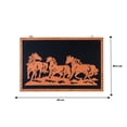 thumbnail image 7 of Sowpeace Handcrafted Terracotta Running Horse Wall Art Decor, 7 of 7