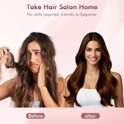 Blow Dryer Brush Hair Straightener | High-Speed 2-in-1 Hair Styler One Step Hot Air Brush Hair Dryer Volumizer with Straightening Brush Comb for Silky Smooth 110000 RPM