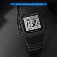 thumbnail image 3 of Reloj Digital, Clásico Deportivo Impermeable Multifunción Reloj Digital De Resina Acrílico Espejo De Resina Acrílico De 12/24 Horas Con Segundos Para Hombres Para, 3 of 7
